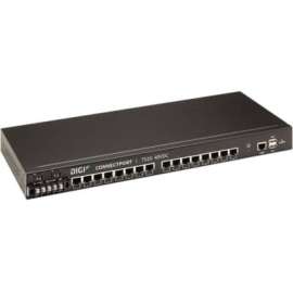 Digi Intl - Im Digi ConnectPort TS 16 48VDC - Twisted Pair x Network (RJ-45) - 16 x Serial Port - 10/100Base-TX - Fast Ethernet - Desktop