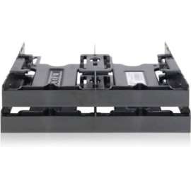 Cremax Icy Dock MB344SP Drive Enclosure for 5.25" Internal, Black, 4 x HDD Supported, 4 x SSD Supported, 4 x Total Bay