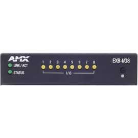 Harman AMX ICSLan Input/Output Interface, 8 Channels - 4.4" Width x 5.1" Depth x 1" Height - Gray