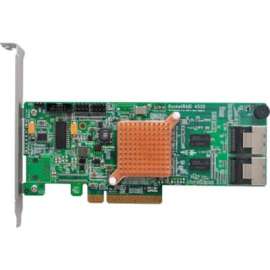HighPoint RocketRAID 4520 Controller Card, 6Gb/s SAS, Serial ATA/600, PCI Express 2.0 x8, Plug-in Card, RAID Supported
