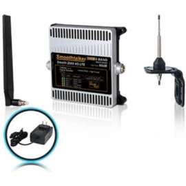 Mobile Smoothtalker Stealth Z6 60dB 4G LTE High Power 6 Band Cellular Signal Booster Kit, 700 MHz, 850 MHz, 1700 MHz, 1900 MHz, 2100 MHz, LTE, Omni-directional Antenna