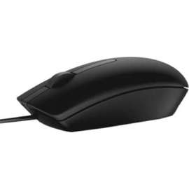 Dell, Imsourcing Dell-IMSourcing Optical Mouse-MS116-Black, Optical, Cable, Black