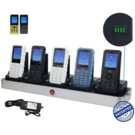 zCover zDock CI821U Cradle - Docking - IP Phone, Battery - Charging Capability - Proprietary Interface - Black, Gray