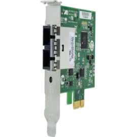 Allied Telesis 1000SX SC PCI Express x1 Adapter Card, PCI Express x1, Optical Fiber, 1000Base-SX, Plug-in Card