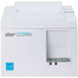 Star Micronics TSP143IIIU WT US Direct Thermal Printer, Monochrome, Wall Mount, Label/Receipt Print, USB
