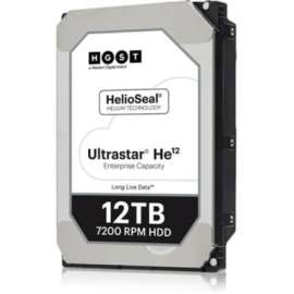 HGST Ultrastar He12 HUH721212AL4204 12 TB Hard Drive, 3.5" Internal, SAS (12Gb/s SAS), 7200rpm, 5 Year Warranty