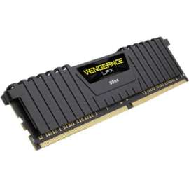 Corsair Vengeance LPX 16GB (2 x 8GB) DDR4 DRAM 3200MHz C16 Memory Kit - Black Kit - 16 GB (2 x 8GB) - DDR4-3200/PC4-25600 DDR4 SDRAM - 3200 MHz - CL16 - 1.20 V - Non-ECC - Unbuffered - 288-pin - DIMM - Lifetime Warranty