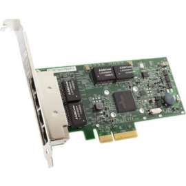 Lenovo ThinkSystem NetXtreme PCIe 1Gb 4-Port RJ45 Ethernet Adapter By Broadcom, PCI Express 2.0 x4, 4 Port(s), 4, Twisted Pair