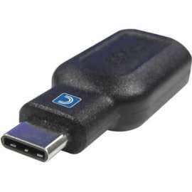Comprehensive Cable Comprehensive Type-C Male to USB 3.0A Female Adapter Plug - 1 x Type A USB 3.0 USB Female - 1 x Type C USB 3.1 USB Male - Black