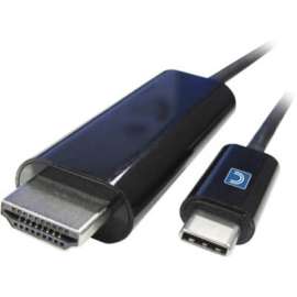 Comprehensive Cable Comprehensive Type C to 4K HDMI Cable 3 ft. - 3.28 ft HDMI/USB-C A/V Cable for Monitor, MacBook, Chromebook, Audio/Video Device, MAC, Ultrabook - First End: 1 x USB 3.1 Type C - Male - Second End: 1 x HDMI Digital Audio/Video - M