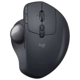 Logitech MX ERGO PLUS Advanced Wireless Trackball for PC and MAC with extra 10 wedge, Optical, Wireless, Bluetooth/Radio Frequency, 2.40 GHz