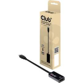 Club 3D Mini DisplayPort 1.4 to HDMI 2.0a HDR, 6.61" HDMI/Mini DisplayPort A/V Cable for Audio/Video Device, First End: 1 x Mini DisplayPort 1.4 Digital Audio/Video, Male, Second End: 1 x HDMI 2.0a Digital Audio/Video
