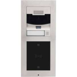 Axis 2N Main Unit With Camera - Single Button Arming - Access Control - Nickel