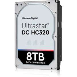 HGST Ultrastar DC HC320 HUS728T8TALN6L4 8 TB Hard Drive, 3.5" Internal, SATA (SATA/600), Server Device Supported, 7200rpm