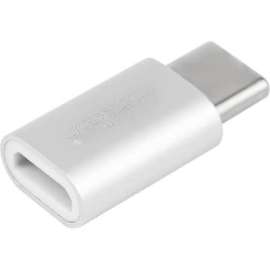 Rocstor Premium USB C to USB Micro-B USB 2.0 Hi-Speed Adapter Slim, USB Type-C, 1 x Type C Male USB, 1 x Type B Female Micro USB, Charging and Data Sync