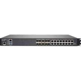 SonicWall NSA 3650 High Availability Network Security/Firewall Appliance, 16 Port, 1000Base-T, 10GBase-X, Gigabit Ethernet, DES, 3DES, AES (128-bit), AES (192-bit), AES (256-bit), MD5, SHA-1
