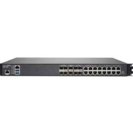 SonicWall NSA 3650 Network Security/Firewall Appliance, 16 Port, 1000Base-T, 10GBase-X, Gigabit Ethernet, DES, 3DES, AES (128-bit), AES (192-bit), AES (256-bit), MD5, SHA-1