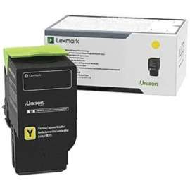 Lexmark Original Extra High Yield Laser Toner Cartridge, Yellow, 1 Each, 3500 Pages