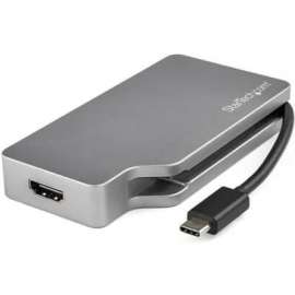 StarTech.com USB C Multiport Video Adapter 4K 60Hz/1080p