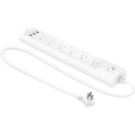 Tp Link TP-Link Kasa Smart HS300, Kasa Smart Plug Power Strip, Surge Protector with 6 Individually Controlled Smart Outlets and 3 USB Ports, Works with Alexa & Google Home, No Hub Required