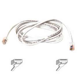 Belkin Cat6 Cable, RJ-45 Male, RJ-45 Male, 5ft, White