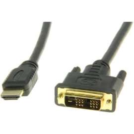 Rocstor Premium 6ft (1.8m) DisplayPort to DVI Cable M/M, 1080p Video, DisplayPort to DVI-D Adapter, DP 1.2 to DVI Monitor Cable, First End: 1 x 20-pin DisplayPort Male DisplayPort 1.2, Second End: 1 x 25-pin DVI-D Male, 6ft Passive DP 1.2 to DVI-D single-