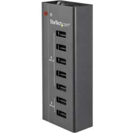 StarTech.com 7-Port USB Charging Station with 5 x 1A Ports and 2 x 2A Ports
