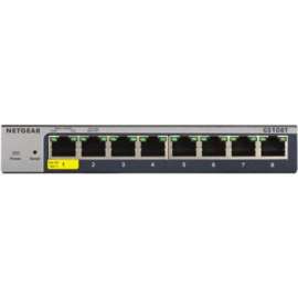 Netgear 8-Port Gigabit Ethernet Smart Managed Pro Switches with Cloud Management, 8 Ports, Manageable, 3 Layer Supported, Twisted Pair