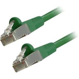 Comprehensive Cable Comprehensive Cat6 Snagless Shielded Ethernet Cables, Green, 10ft - 10 ft Category 6 Network Cable for Network Device - First End: 1 x RJ-45 Network - Male - Second End: 1 x RJ-45 Network - Male - 1 Gbit/s - Patch Cable - Shieldi