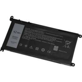 V7 Replacement Battery for Selected DELL Laptops, For Notebook, Battery Rechargeable, 3684 mAh, 11.4 V DC