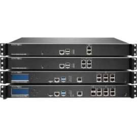 SonicWall SMA 410 Network Security/Forewall Appliance, 4 Port, 10/100/1000Base-T, Gigabit Ethernet, 4 x RJ-45
