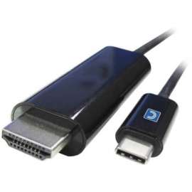 Comprehensive Cable Comprehensive USB Type-C to 4K HDMI Cable 10ft, 10 ft HDMI/USB-C A/V Cable for Monitor, MacBook, Chromebook, Audio/Video Device, First End: 1 x USB Type C, Male, Second End: 1 x HDMI Digital Audio/Video