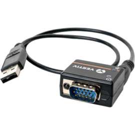 VERTIV SFIQ-VGA Server Interface Module, Access Cable for KVM switches, RJ-45/USB/VGA Server Interface Module for KVM Switch, Keyboard/Mouse, Common Access Card (CAC) Reader, Server, Supports up to 1920 x 1080