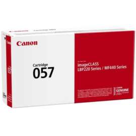 Canon 057 Original Laser Toner Cartridge, Black, 1 Pack, 3100 Pages