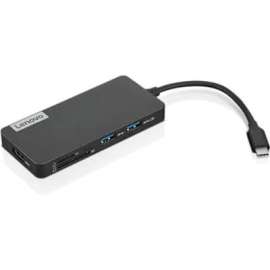 Lenovo USB-C 7-in-1 Hub, for Notebook, 15 W, USB Type C, 4 x USB Ports