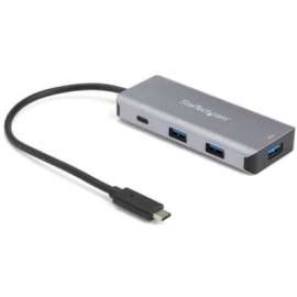 StarTech.com 4 Port USB C Hub to 3x USB A & 1x USB-C