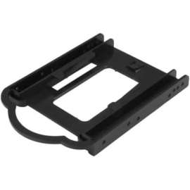 StarTech.com 5 Pack, 2.5" SSD / HDD Mounting Bracket for 3.5" Drive Bay, Tool-less, SSD Mounting Bracket 2.5 to 3.5 (BRACKET125PTP), 5 / Pack