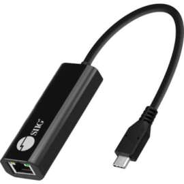 SIIG USB-C to 2.5G Ethernet Adapter, USB 3.1 Type C, 1 Port(s), 1, Twisted Pair