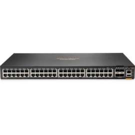 HPE Aruba 6300F 48-port 1GbE and 4-port SFP56 Switch - 48 Ports - Manageable - 3 Layer Supported - Modular - 4 SFP Slots - 74 W Power Consumption - Twisted Pair, Optical Fiber - 1U High - Rack-mountable - Lifetime Limited Warranty