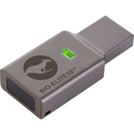 Kanguru Solutions Kanguru Defender Bio-Elite30 Fingerprint Hardware Encrypted USB Flash Drive 64GB, Fingerprint Access AES 256-Bit Hardware Encrypted USB Flash Drive