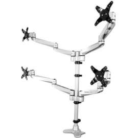 Desk Mount Quad Monitor Arm