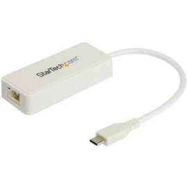 StarTech.com USB C to Gigabit Ethernet Adapter with USB A Port