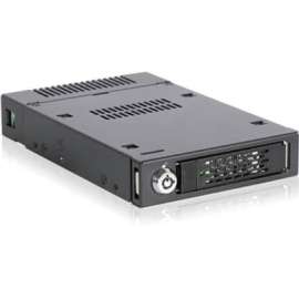 Cremax Icy Dock ToughArmor MB601M2K-1B Drive Bay Adapter for 3.5" M.2, SATA/600, PCI Express NVMe, U.2 (SFF-8639) Host Interface Internal, Black, Hot Swappable Bays, 1 x HDD Supported