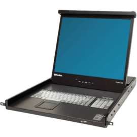 Raritan T1900-LED LCD Rack Console, 19" LCD, 1280 x 1024, 4:3PS/2 PortUSBDVIVGA, Keyboard120 V AC, 230 V AC Input Voltage