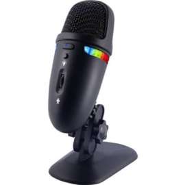 Cyber Acoustics Teton CVL-2009 Wired Microphone, Cardioid, Omni-directional, Desktop, Stand Mountable, USB