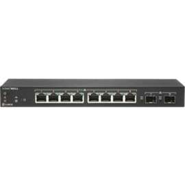 SonicWall Switch SWS12-8POE, 10 Ports, Manageable, 2 Layer Supported, Modular