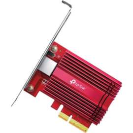 Tp Link TP-Link TX401 - 10GB PCIe Network Card - 10 Gigabit Ethernet Network Adapter - Supports Windows 11/10/8.1/8/7 - Windows Servers 2019/2016/2012 R2 and Linux - Including a CAT6A Ethernet Cable