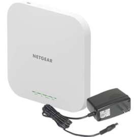 Netgear Business WAX610 Dual Band 802.11ax 1.80 Gbit/s Wireless Access Point - Indoor - 2.40 GHz, 5 GHz - Internal - MIMO Technology - 1 x Network (RJ-45) - 2.5 Gigabit Ethernet - Ceiling Mountable, Wall Mountable