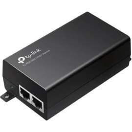 Tp Link TP-LINK TL-PoE160S, 802.3at/af Gigabit PoE Injector, Non-PoE to PoE Adapter, Supplies PoE (15.4W) or PoE+ (30W), Plug & Play