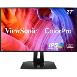 ViewSonic VP2768a 27-Inch Premium IPS 1440p Monitor with Advanced Ergonomics, ColorPro 100% sRGB Rec 709, 14-bit 3D LUT, Eye Care, 90W USB C, RJ45, HDMI, Daisy Chain for Home and Office, 27" ColorPro Monitor, In-plane Switching (IPS) Technology, QHD 2560 